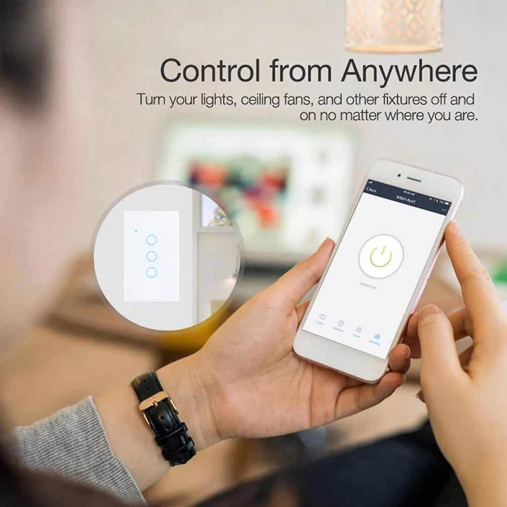 Smart Life Home House WiFi Wireless Remote Wall Switch